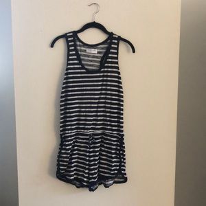 Everlane Navy Gia Romper